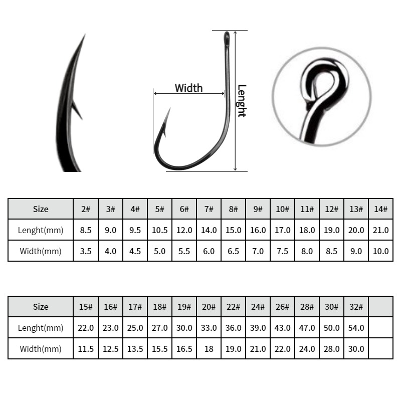 Fishing Equipment Market - Liquidação: 50 Anzóis Curvos Octopus de