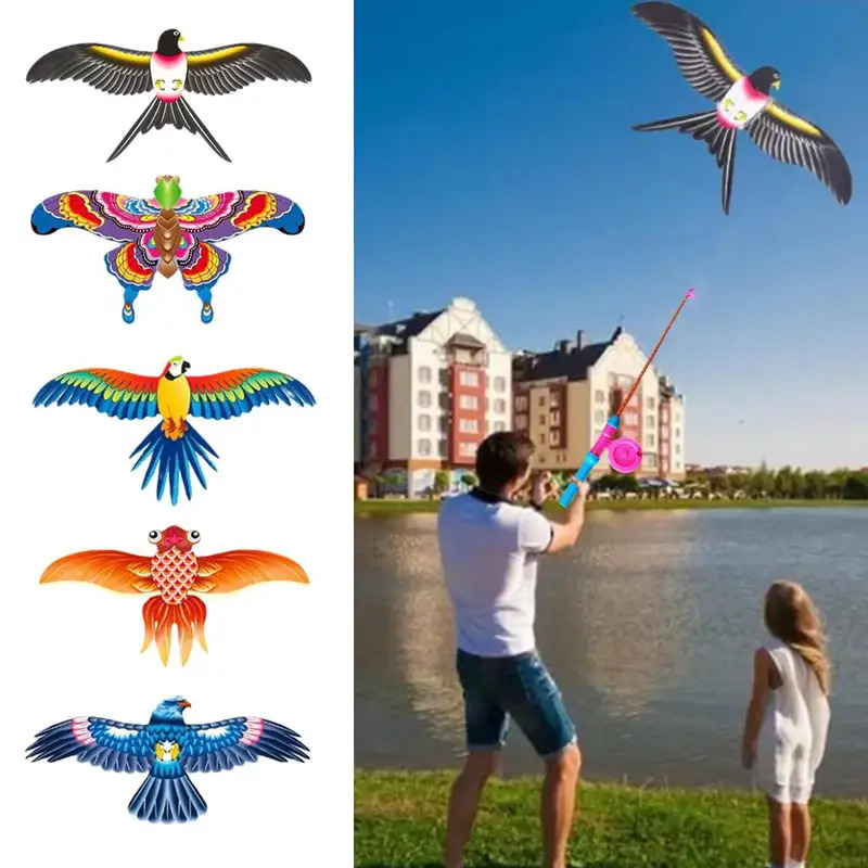 Fishing Equipment Kids - Crianças kite brinquedo dos desenhos animados