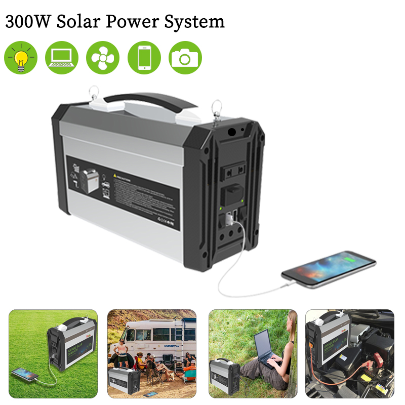 Fishing Equipment Us - Gerador solar portátil de 300W, estação