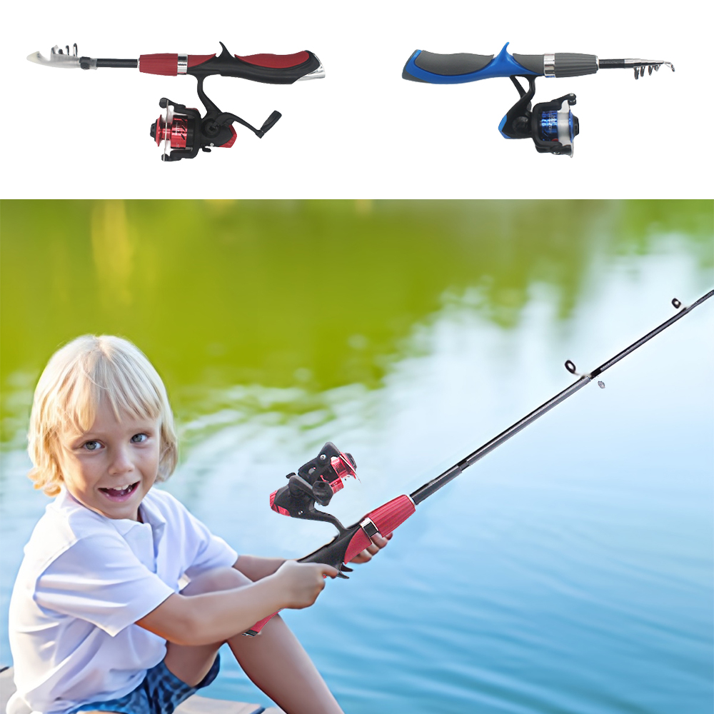 Fishing Equipment Kids - Crianças conjunto de vara de pesca