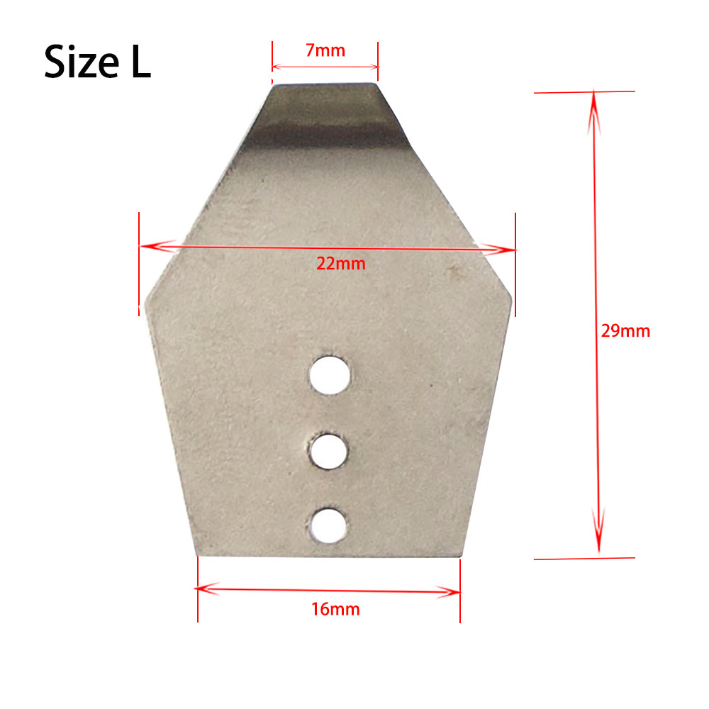 20 pçs/lote S/M/L Lâmina Jig L - Fishing Equipment Market avaliação e preço