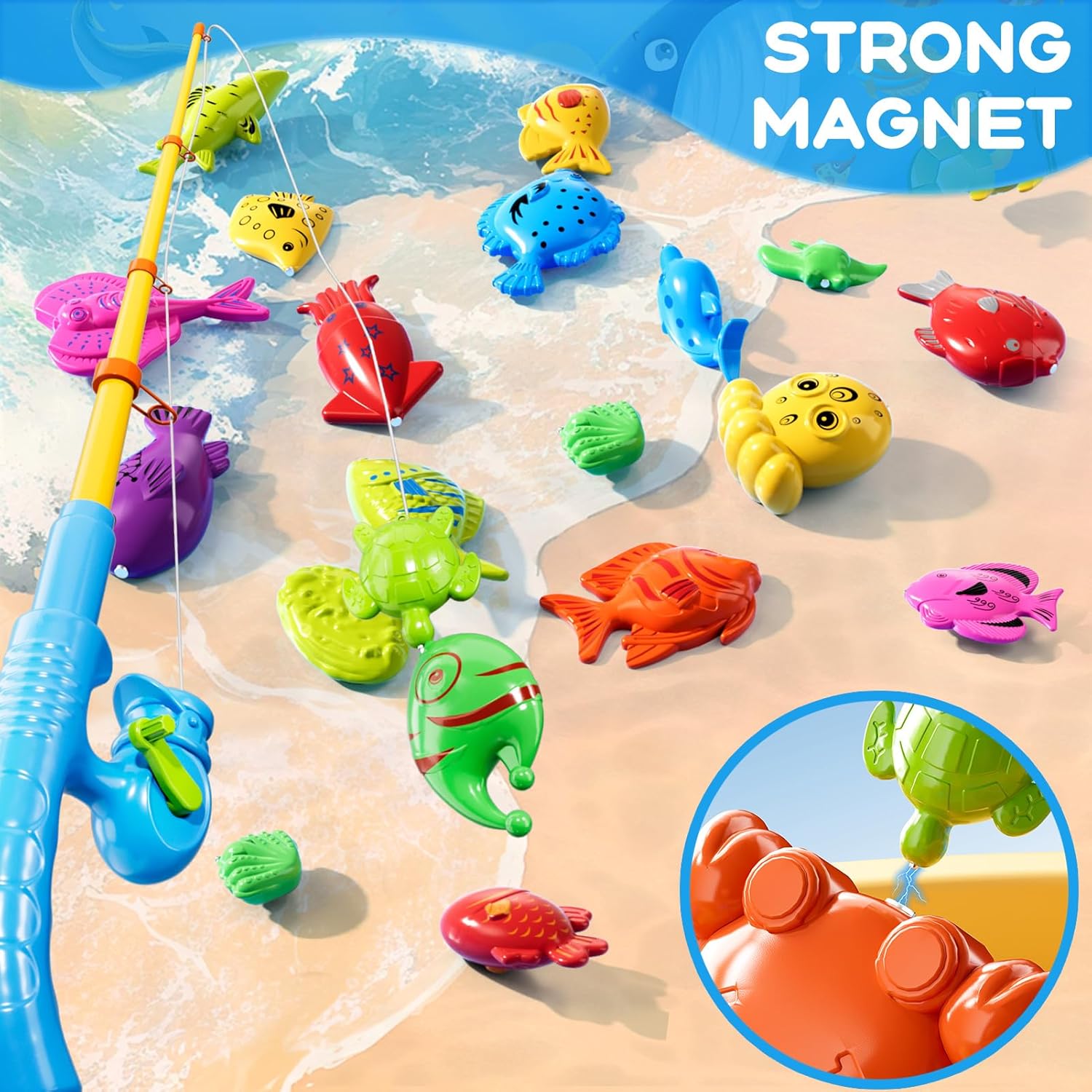 Brinquedo de Pesca para Banhei - Fishing Equipment Kids avaliação e preço