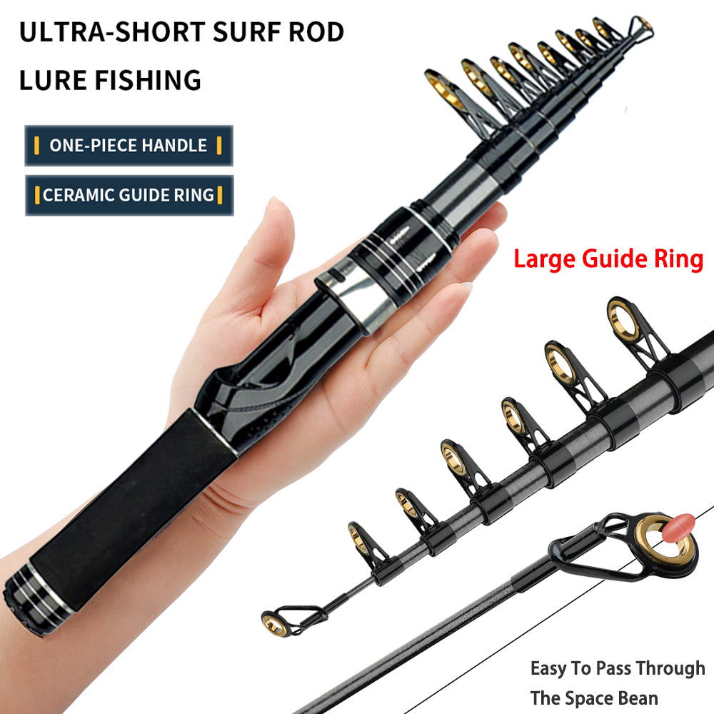 Vara de pesca com isca telescó - Sea Fishing Equipment Uk avaliação e preço