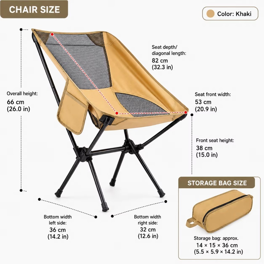 Cadeiras de Camping Portáteis  - Fishing Backpack avaliação e preço