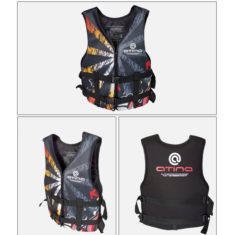 Neoprene profissão colete salv - Fishing Equipment Kids avaliação e preço
