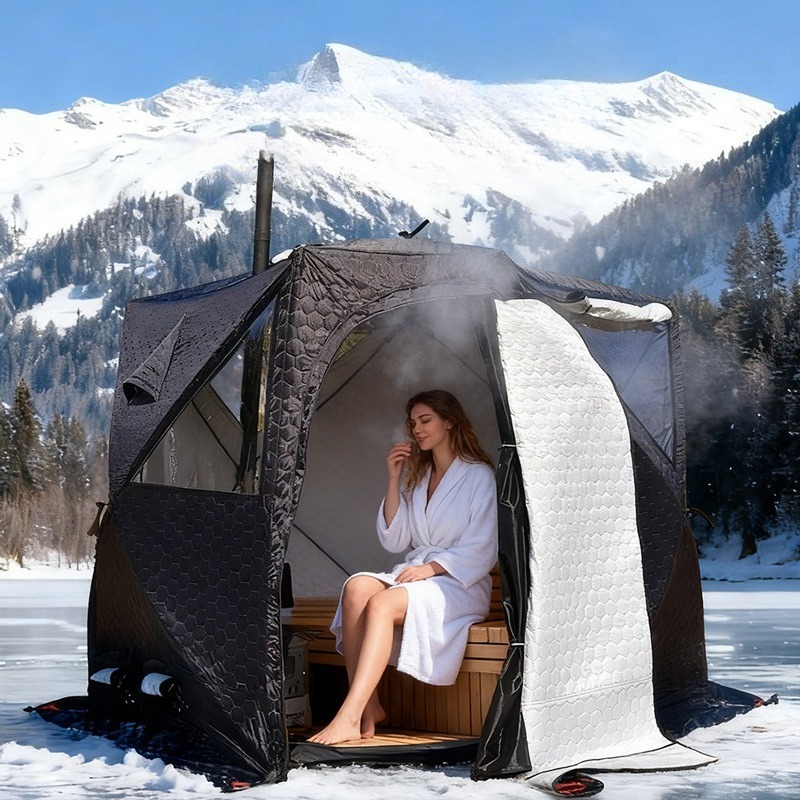 Tenda de Sauna de Inverno, Ten - Fishing Equipment You Need avaliação e preço